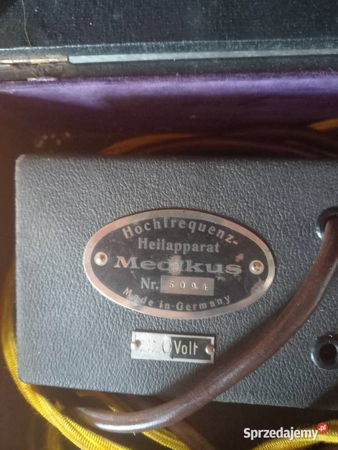 Stara niemiecka aparatura medyczną kujawsko-pomorskie Toruń
