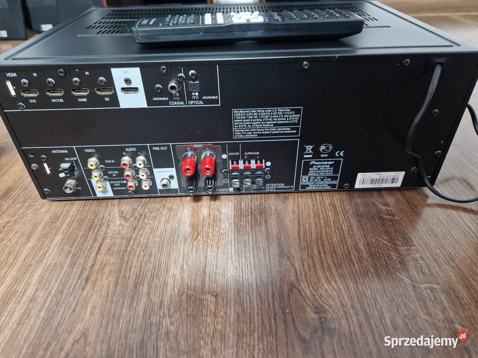 Kino domowe 51 Pioneer VSX423K głośniki Taga USB Sompolno