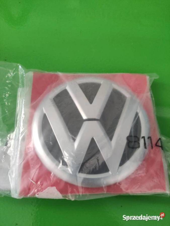 Emblemat tylny VW Golf 1K9853630A srebrny kombi Brzesko