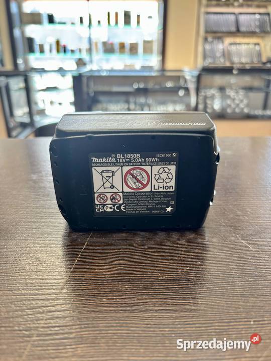 Akumulator LiIon Makita BL1850B 18V 5Ah LXT Osprzęt do elektronarzędzi warmińsko-mazurskie Elbląg