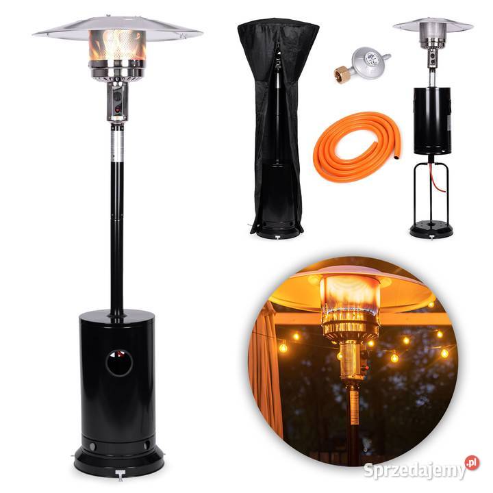 Ogrzewacz parasol gazowy grzejnik 13 kW szklany