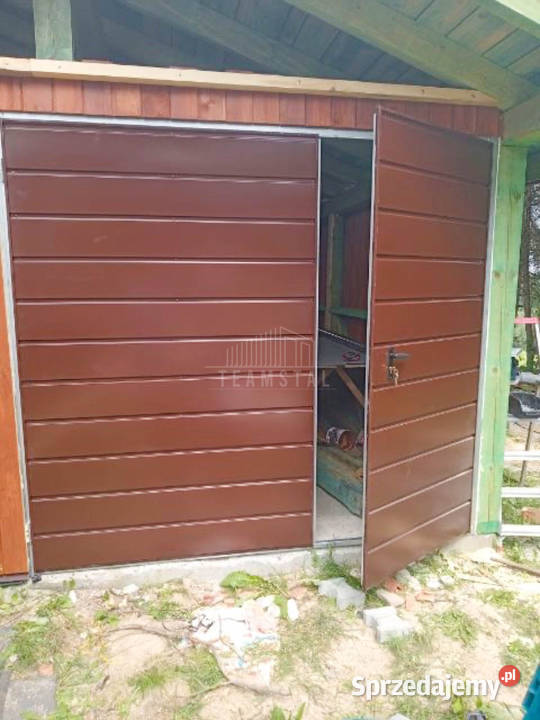 Bramy garażowe na wymiar dwuskrzydłowe ocieplone Krynica-Zdrój