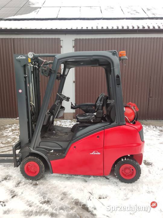 Wózek widłowy Linde H16T Triplex z niskim Linde sprzedam