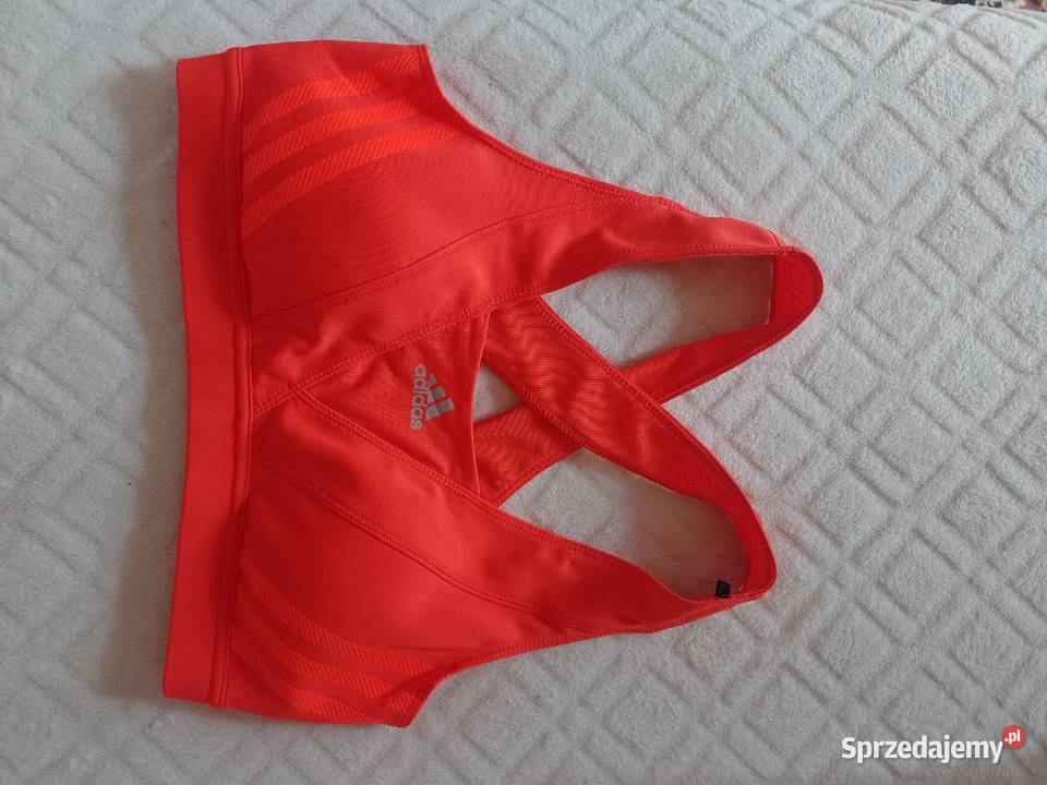 UK14 42XL ADIDAS Neonowy top fitness z Londynu Kraków