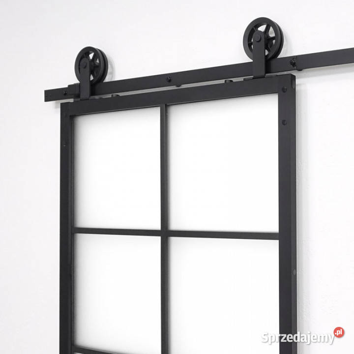 Drzwi przesuwne szklane loftowe GLOSSY 210cm Chmielnik
