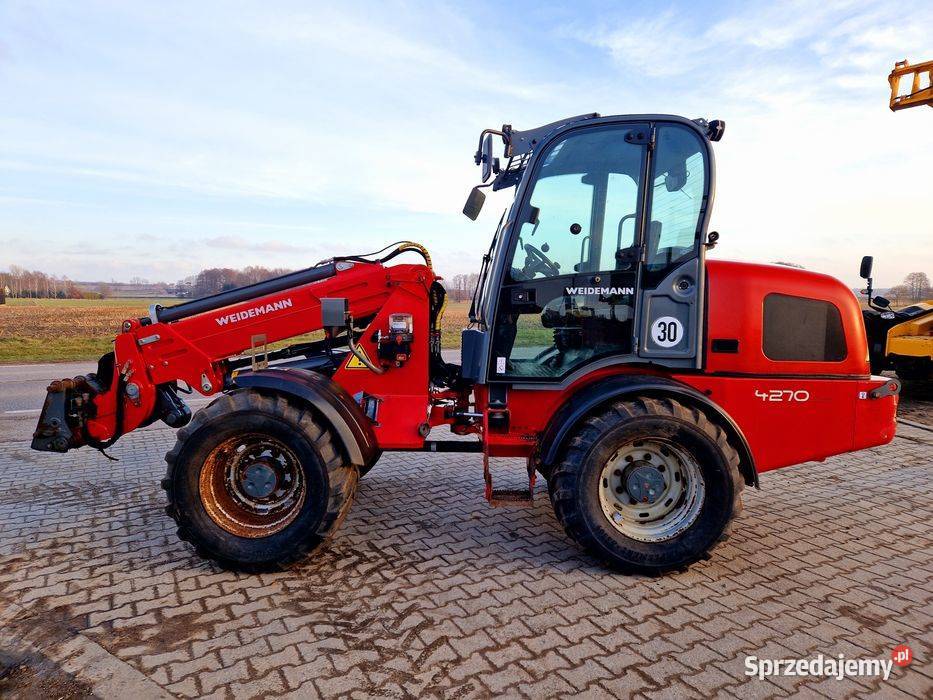 Weidemann 4270 cx 100c przegubowo teleskopowa Pozostałe
