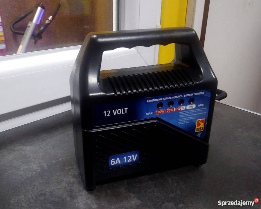 Prostownik Samochodowy SENA 6A 12V Komplet Pozostałe Chorzów