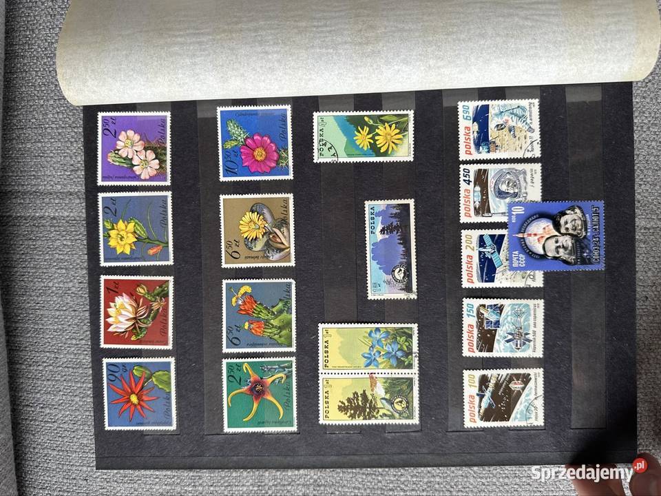 Klasery z znaczkami PRL łódzkie Janowice