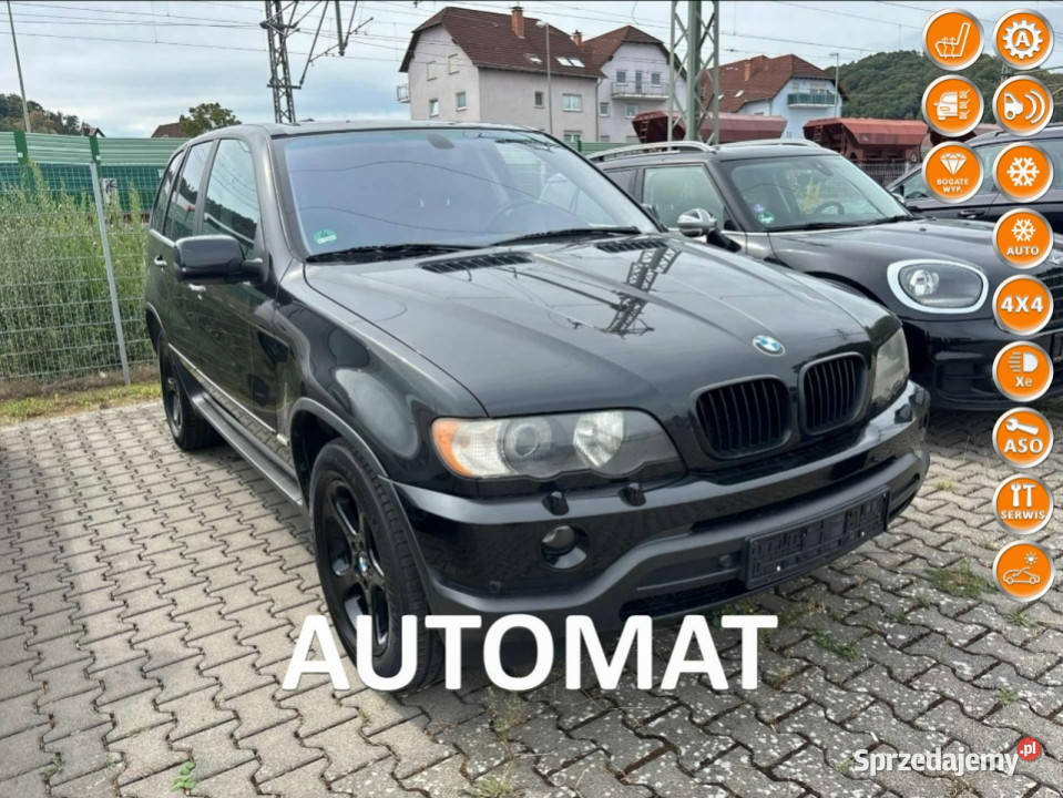BMW X5 Perfekcyjny Automat Bezwypadkowy E53 klimatyzacja Motoryzacja Rzeszów