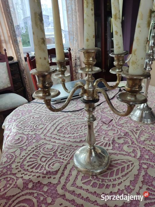 wyprzedaż kolekcji kandelabry świecznik lubuskie Gorzów Wielkopolski sprzedam
