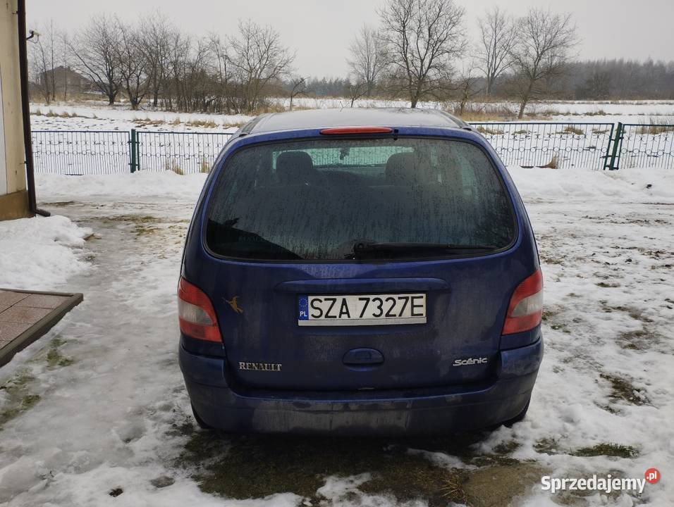 Renault Scenic 2002r 16LPG NIE ODPALA światła przeciwmgielne śląskie Sławniów