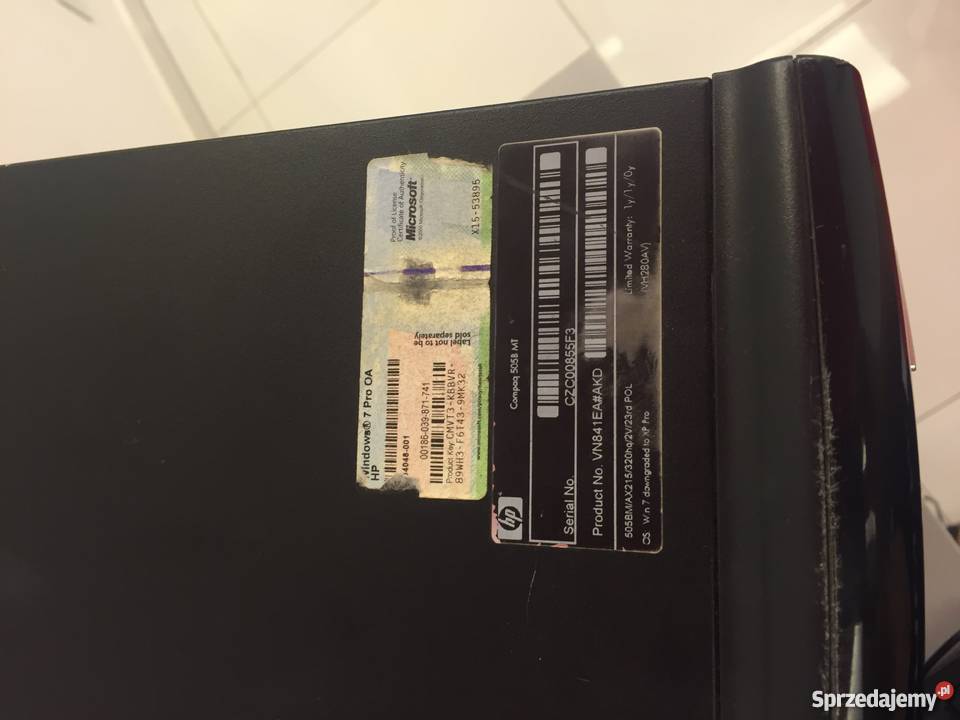 Komputer stacjonarny HP Compaq 505B MT z Katowice