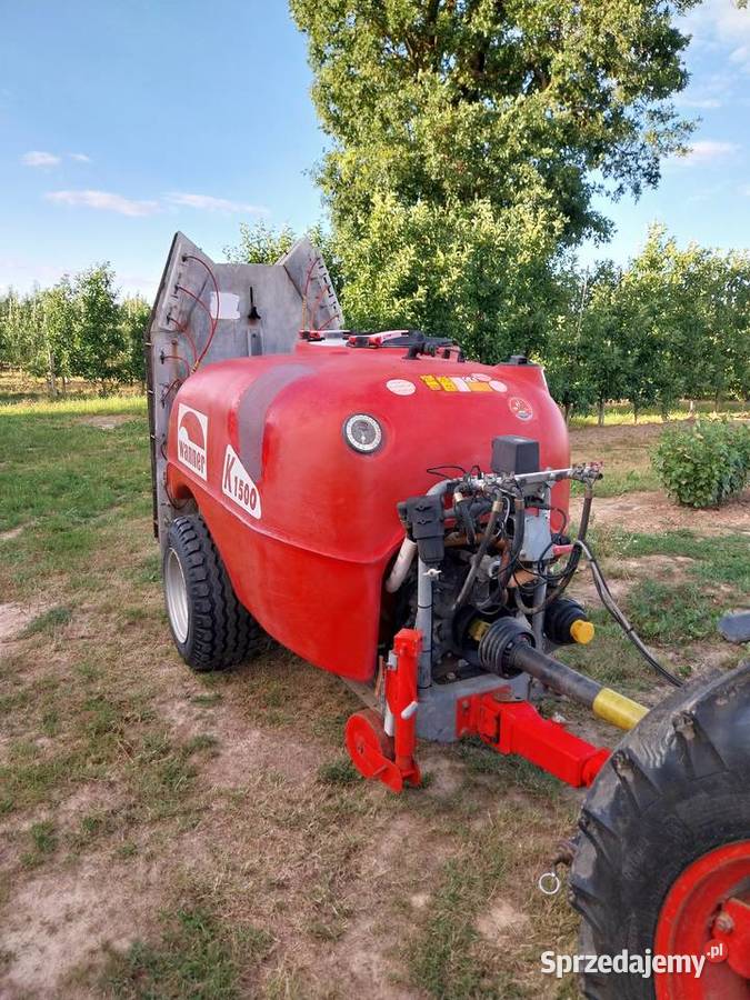 Opryskiwacz sadowniczy Wanner K 1500L lubelskie Majdan Moniacki