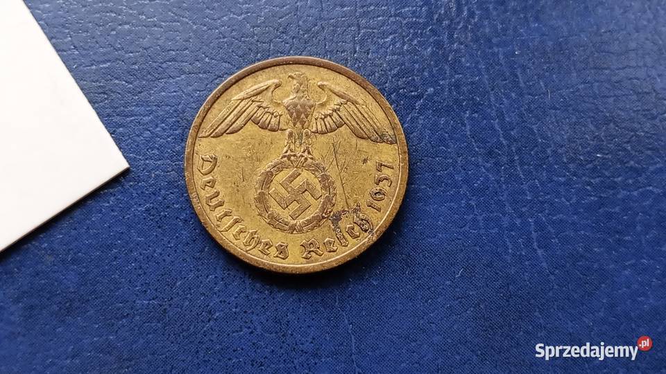 Stare monety 10 pfennig 1937 A Niemcy Lesko sprzedam