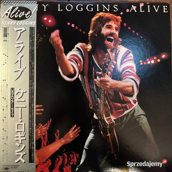 Kenny Loggins Alive NMM Japan Obi 2 LP 1980 Płyty i kasety Gdynia