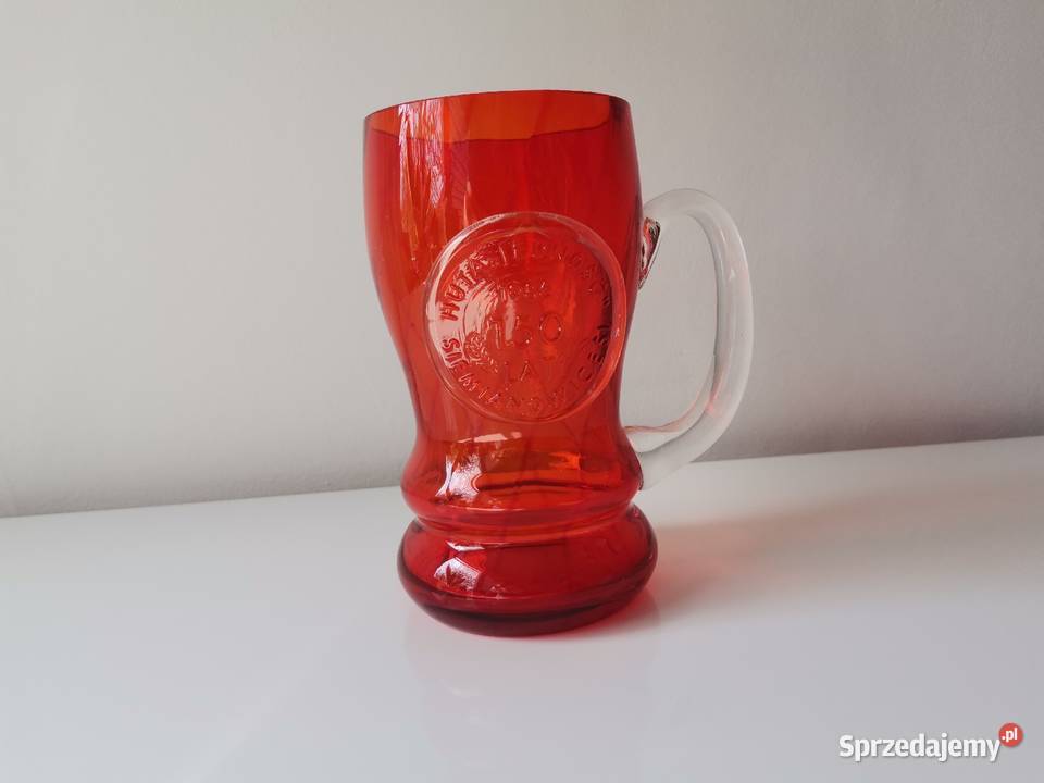 Stary kufel okolicznościowy Huta Jedność 150 lat Porcelana i szkło śląskie Katowice sprzedam