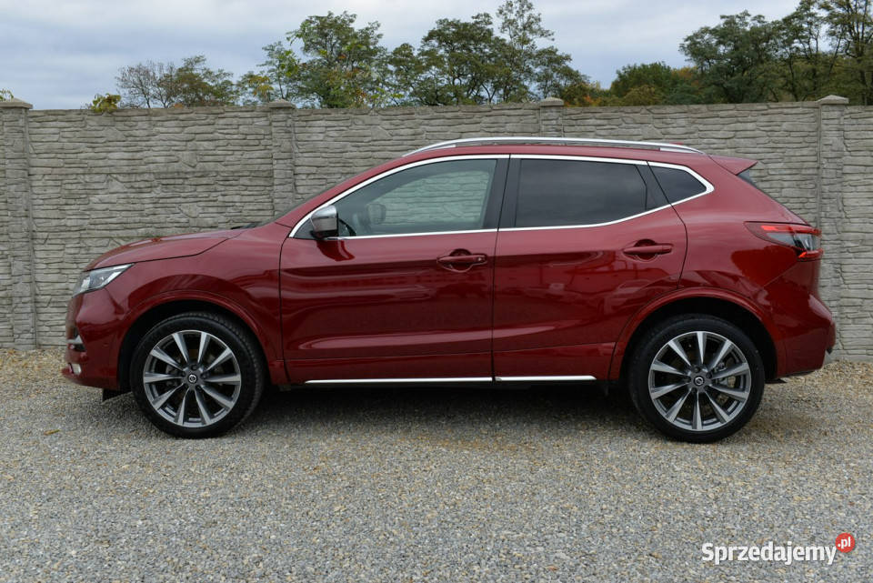 Nissan Qashqai 13T 140 BOSE FullLED Kamera 360 aluminiowe felgi Dąbrowa Górnicza