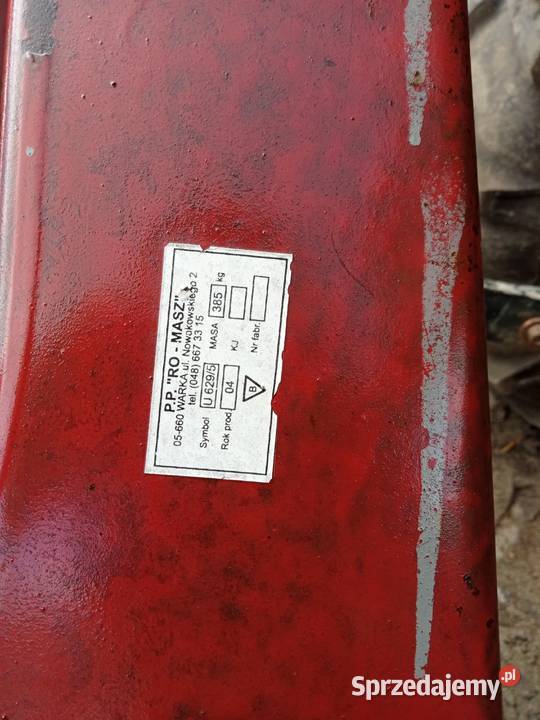 Agregat uprawowy 240m Wólka Czernięcińska