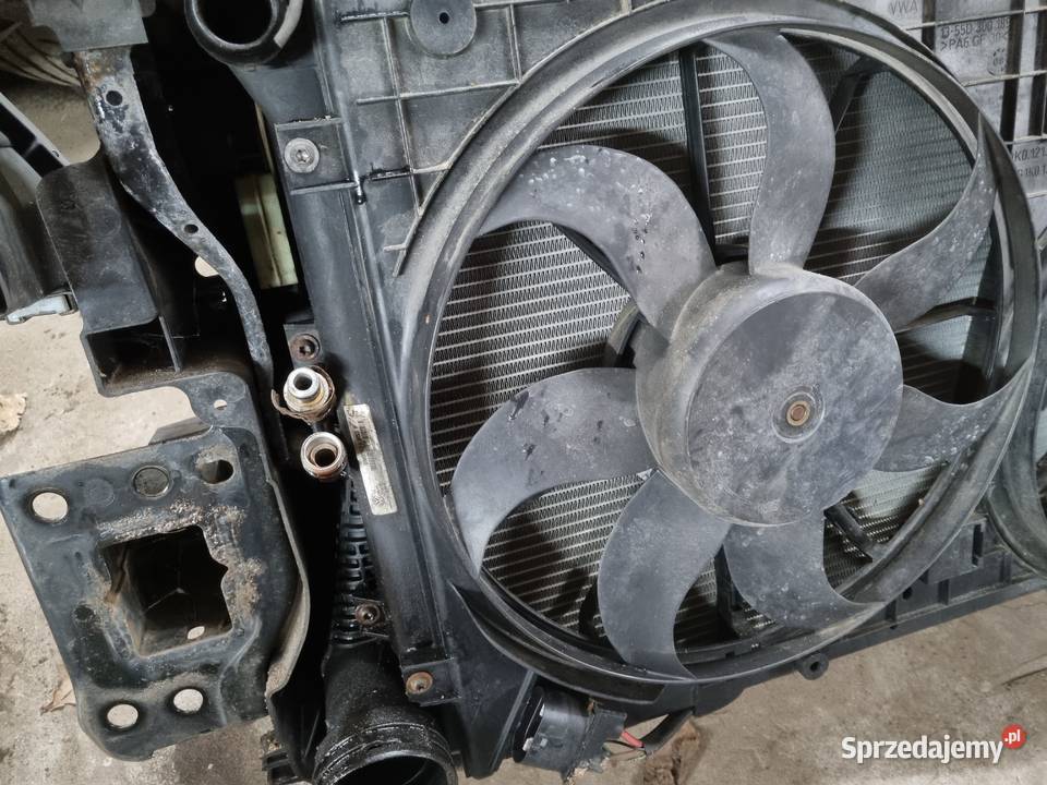 kompletny pas przedni chłodnice 20tdi DSG tiguan Części samochodowe Rakoniewice sprzedam