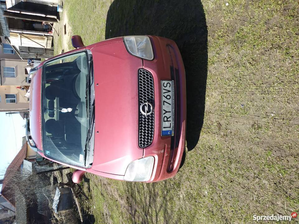 Opel Agila 12 uszkodzony lubelskie Trzcianki sprzedam