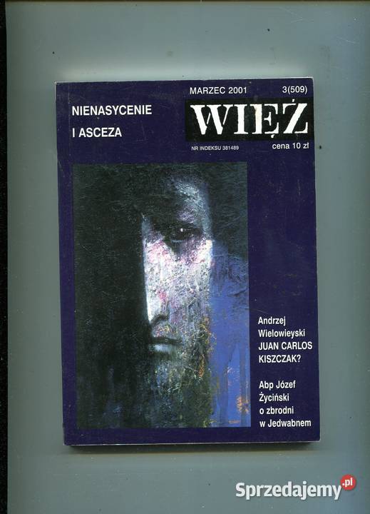 Więź miesięcznik 2001 3509 zachodniopomorskie Szczecin