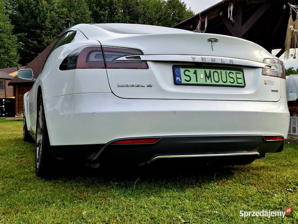Tesla S 85D dual motor 4x4 darmowe dożywotnie tempomat Model S Poznań sprzedam