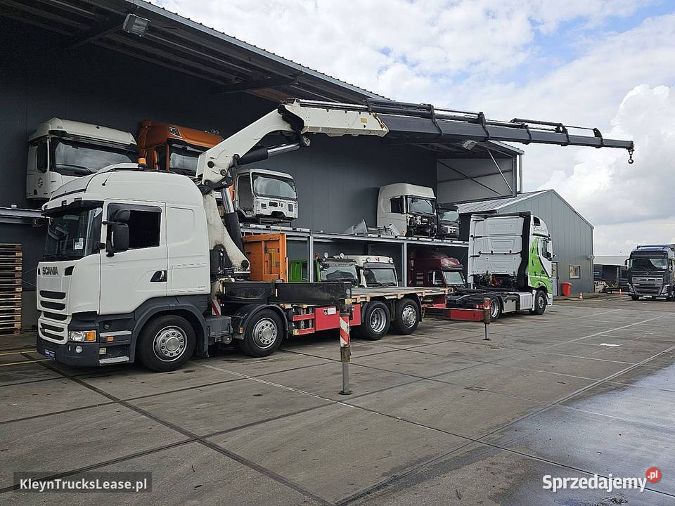 Scania R490 HMF 6020 platforma 8x2 2016