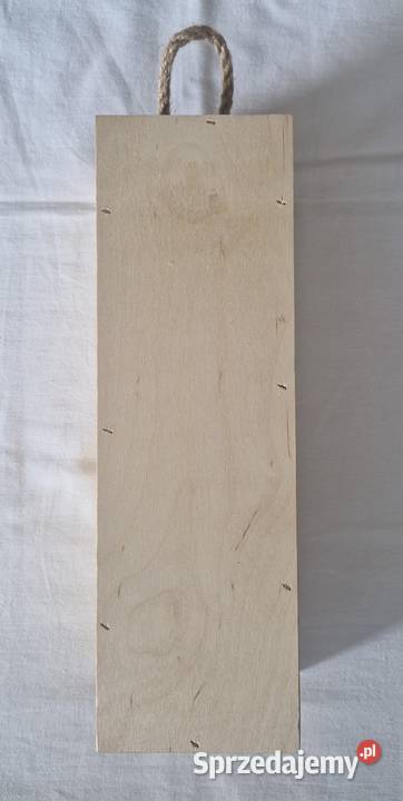 Drewniana skrzynkapudełko na alkohol Warszawa sprzedam