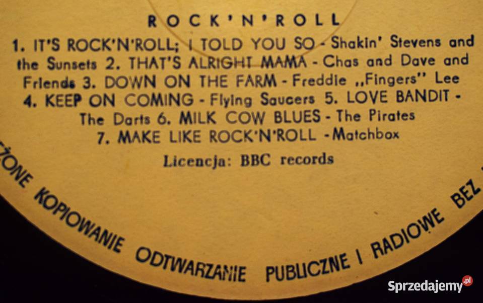RocknRoll składak muzyczny z roku 1977 Chełmno