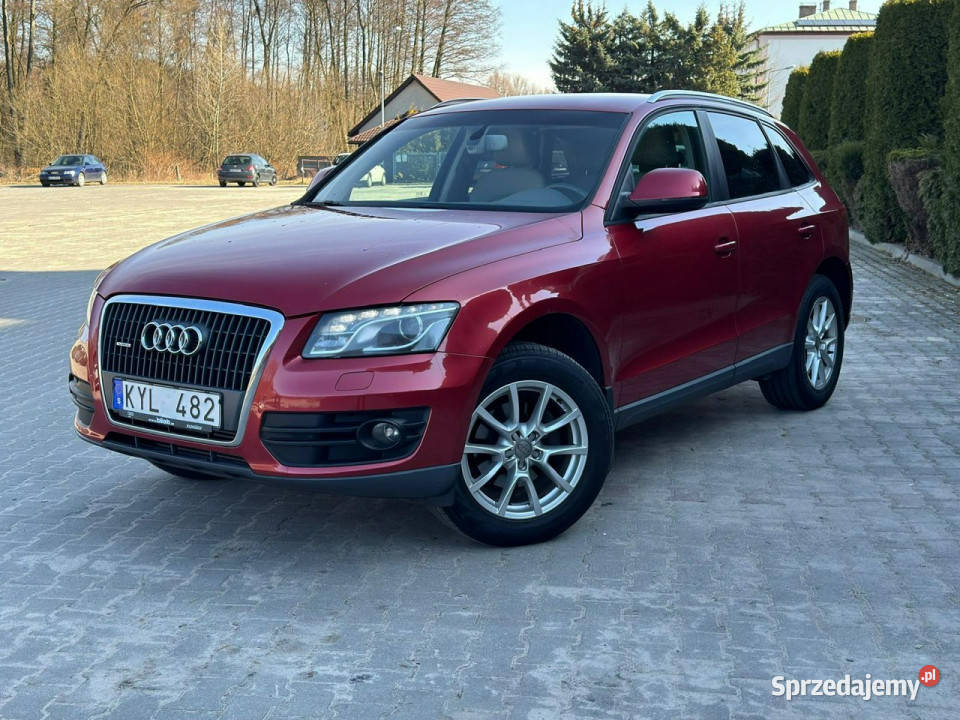 Audi Q5 udokumentowany przebieg serwisowana światła przeciwmgielne Audi Zwoleń