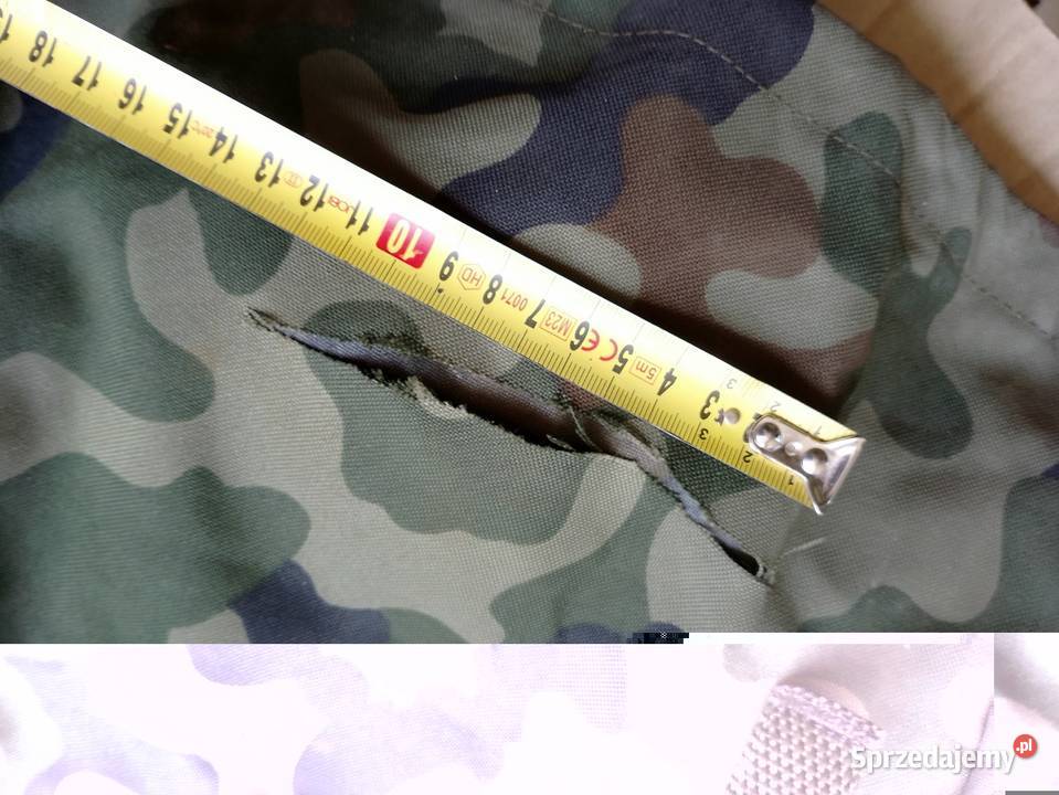 Wojskowy plecak duży uszkodzony Kolekcje Jarosław sprzedam