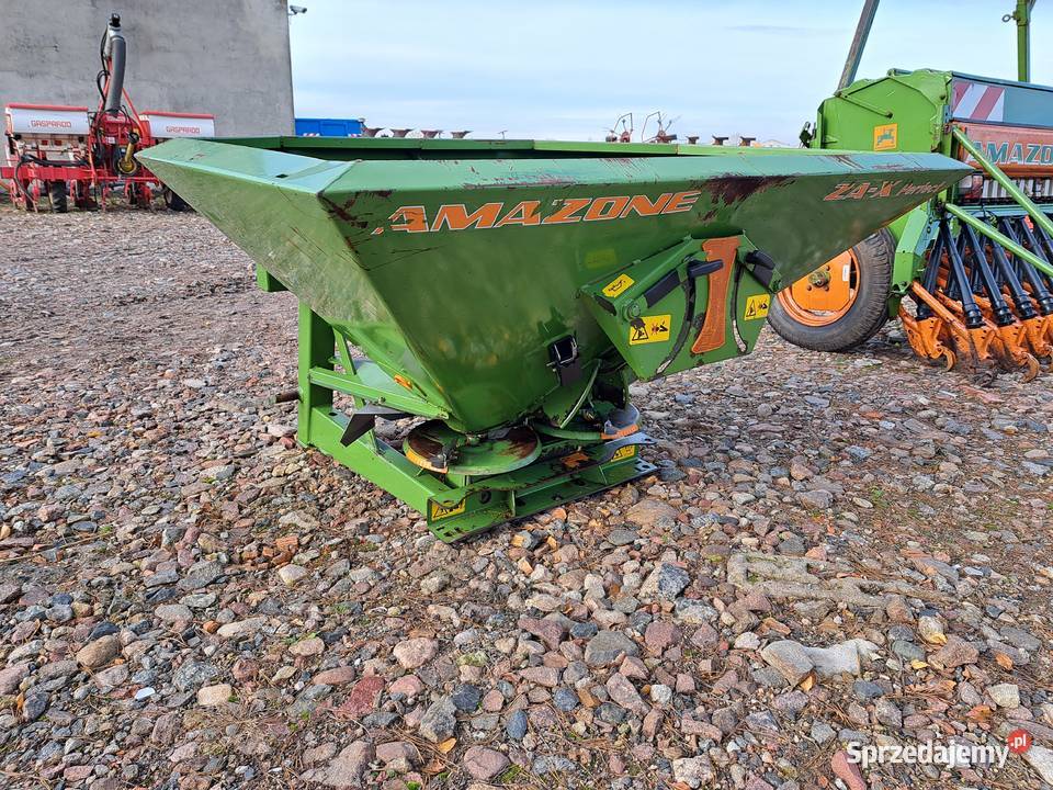 Rozsiewacze AMAZONE zaf zau zax z Niemiec wielkopolskie