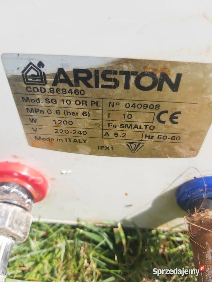 Przepływowy podgrzewacz wody Ariston