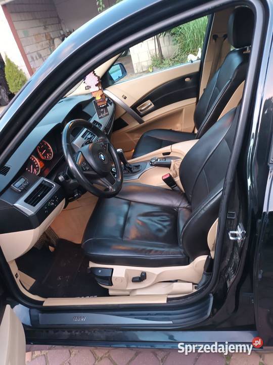 Bmw e60 20 D 2007 lubelskie Huta-Dąbrowa sprzedam
