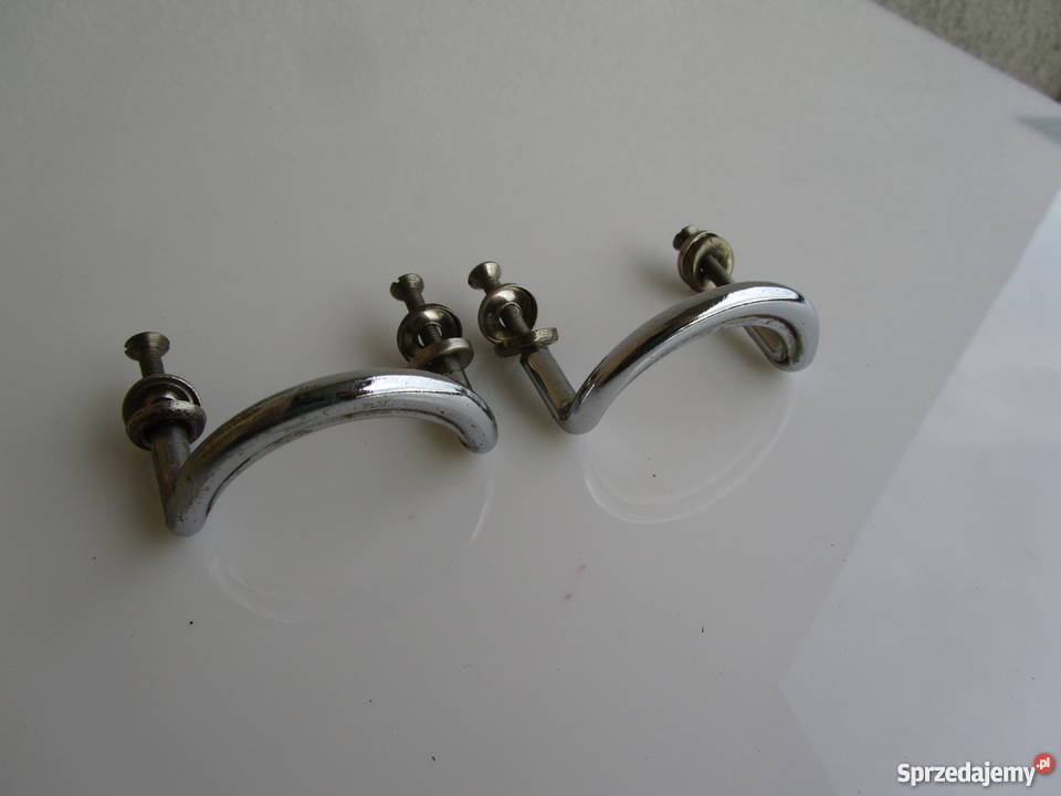 Uchwyt meblowy metalowy kpl 2 z PRLu Olecko