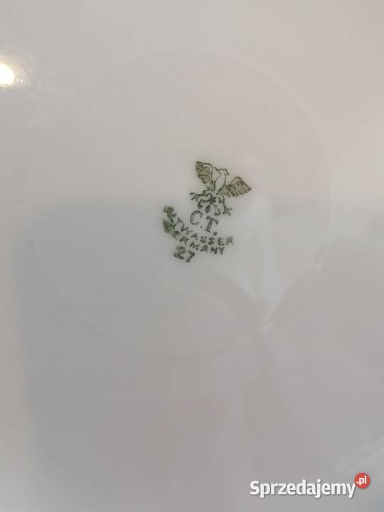 Talerz Patera Dekoracyjna Carl Tielsch Wałbrzych