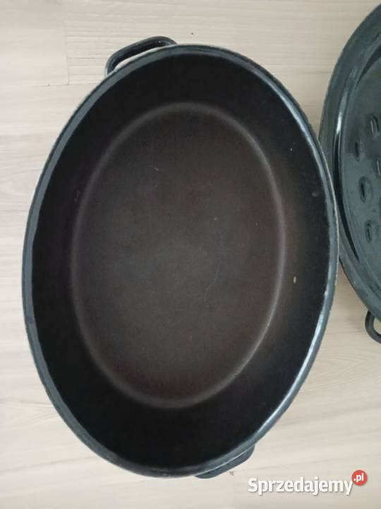 Brytfanna emaliowana żeliwna gęsiarka brytfanka AGD drobne Kraków