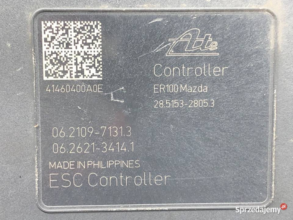 POMPA ABS MAZDA 3 BM BHR1437A0A 20 120 Układ hamulcowy