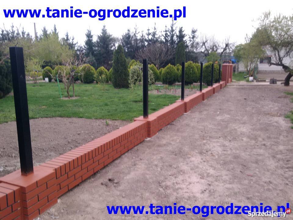 Ala klinkier słupki murki ogrodzenia imitacja Stargard