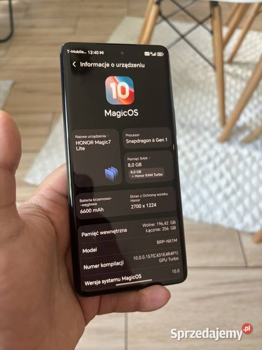 Honor magic 7 lite 8256gb nowy