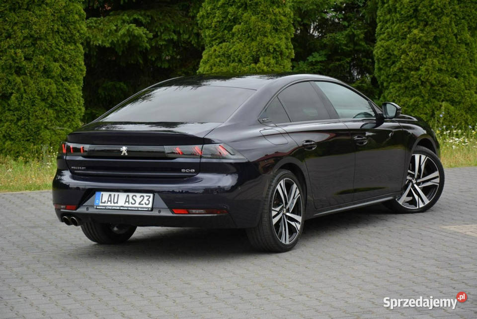 Peugeot 508 LIFT GTLine Full Led Radar ACC Focal czujnik martwego pola Ostrów Mazowiecka sprzedam