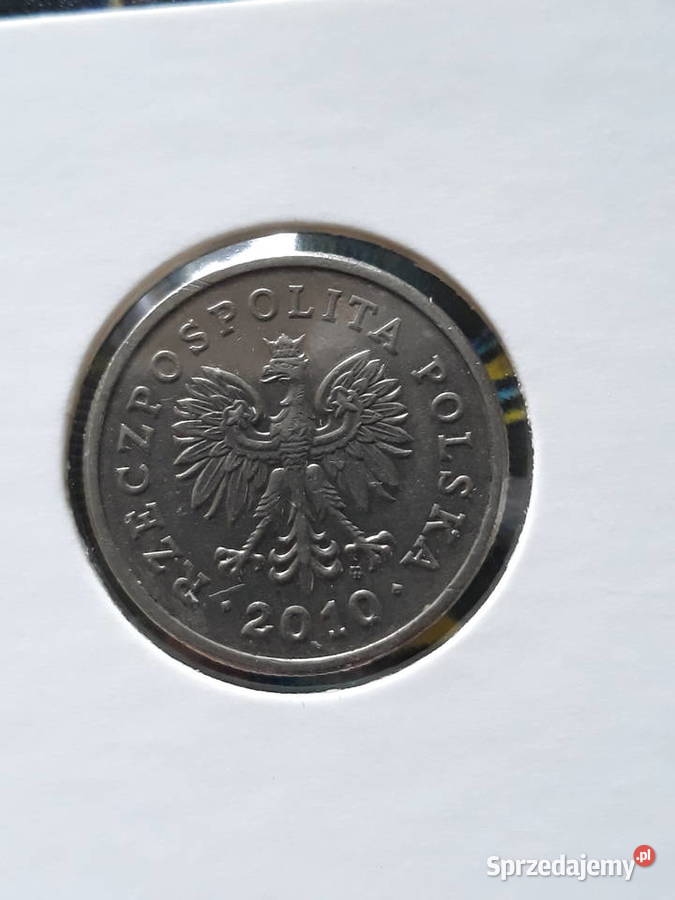 1 złoty 2010 r 1 około mennicza Konin