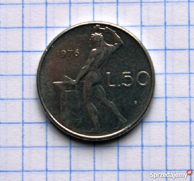 50 LIRÓW 1976 WŁOCHY