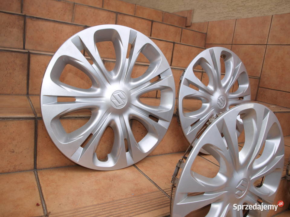 Suzuki kołpaki 16 oryginalne komplet 4 sztuki Suzuki OE wielkopolskie