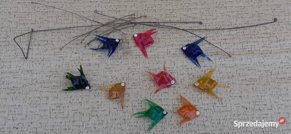 Rybki na nitkach termiczne vintage pamiątka Bydgoszcz