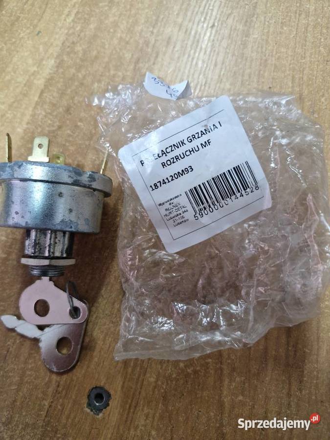 Przełącznik grzania i rozruchu stacyjka MF3