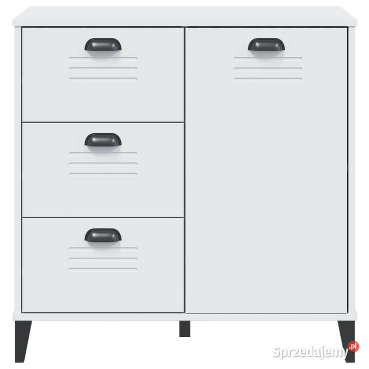 Szafka VIKEN biała 80x40x80 materiał Warszawa