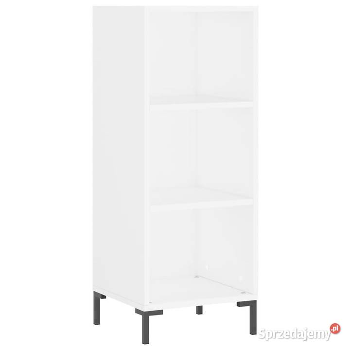 Wysoka szafka biała 345x34x180 materiał mazowieckie Warszawa