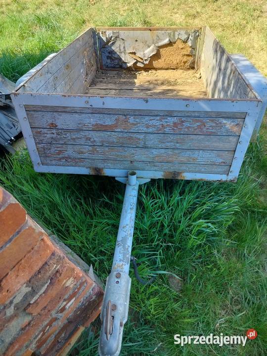 Przyczepka jednoosiowa bez dokumentów Legnica