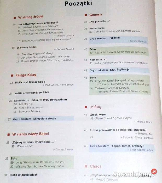 Między tekstami Język polski Cz 1 S Rosiek Pozostałe Chełm